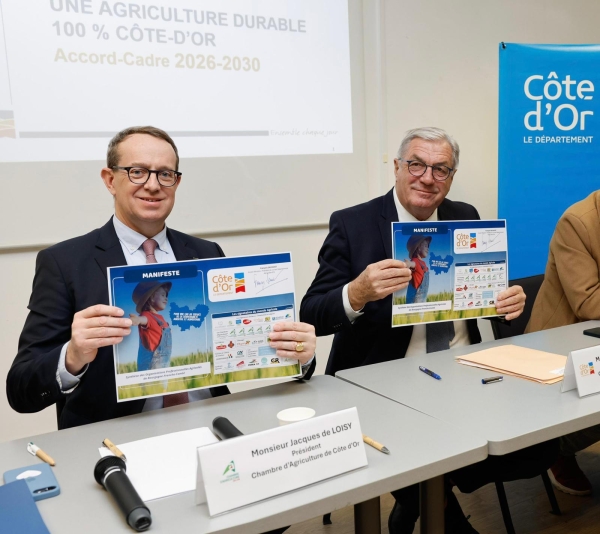 Agriculture en Côte-d’Or - 15,5 millions d’euros engagés pour une filière durable et souveraine