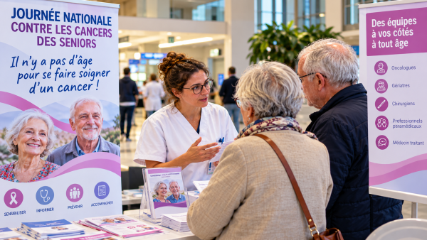Le CHU Dijon Bourgogne, acteur  de la journée nationale contre les cancers des seniors 