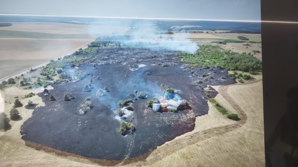 Darois - Un incendie de friches parcourt 23 hectares, 84 sapeurs-pompiers mobilisés