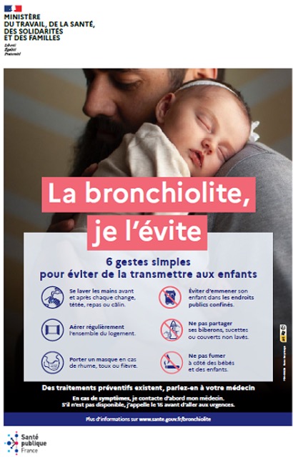 Bronchiolite du nourrisson : Protéger avant la période épidémique !