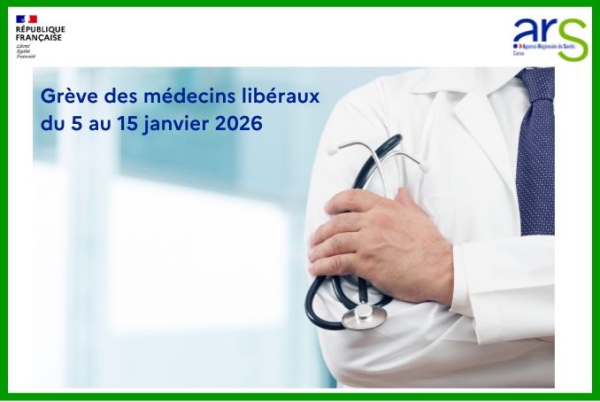 EPIDEMIES, GREVE DES MEDECINS - L’ARS Bourgogne-Franche-Comté pleinement mobilisée pour assurer la continuité des soins