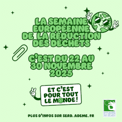 Semaine Européenne de la Réduction des Déchets - L’Agglomération Beaune Côte et Sud se mobilise du 22 au 30 novembre