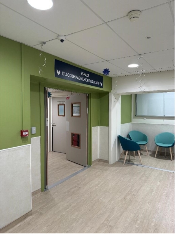 Dijon : un nouvel espace éducatif et scolaire inauguré à l’hôpital d’enfants du CHU