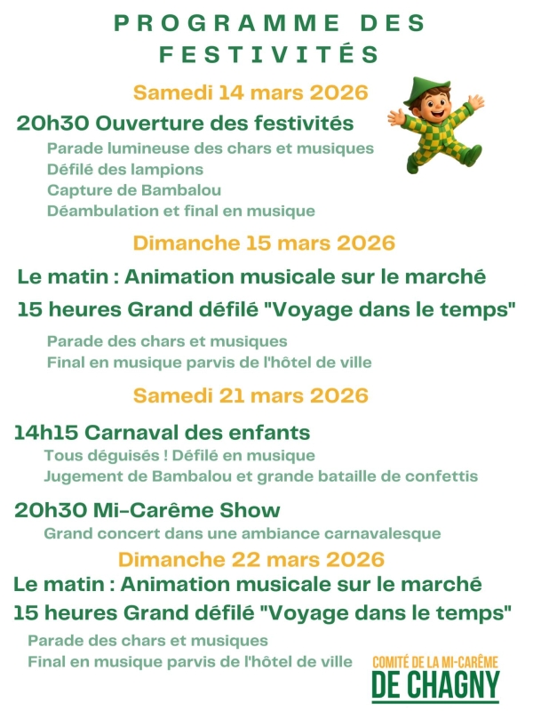 MI-CAREME - C'est à partir de ce week-end à Chagny 