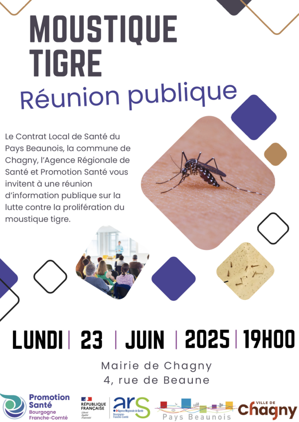 Le moustique tigre s'invite en réunion publique à Chagny