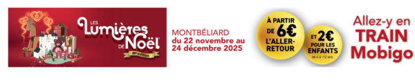 39e édition des Lumières de Noël : des tarifs TRAIN Mobigo avantageux pour un accès facile et écologique