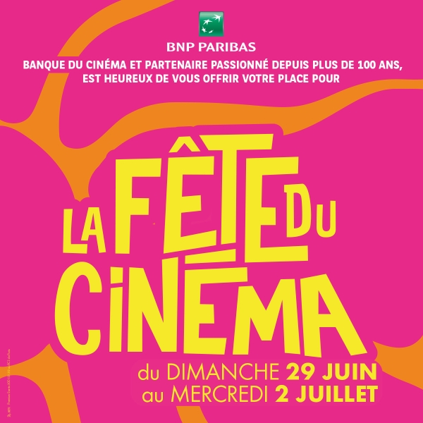 BNP Paribas célèbre La Fête du Cinéma en offrant 6 000 places à travers toute la France