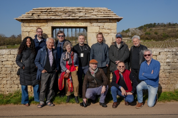 Dégustation à la Maison Prosper Maufoux pour une dizaine de festivaliers de Chefs Op’en Lumière 