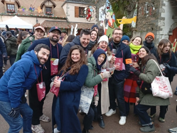 SAINT-VINCENT TOURNANTE - Ils sont venus depuis Paris pour fêter leur anniversaire 