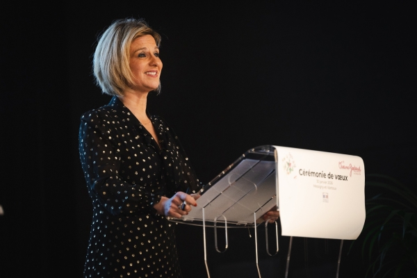 Des vœux « poélitiques » pour la députée Océane Godard qui a rassemblé plus de 200 personnes à Messigny-et-Vantoux vendredi dernier !