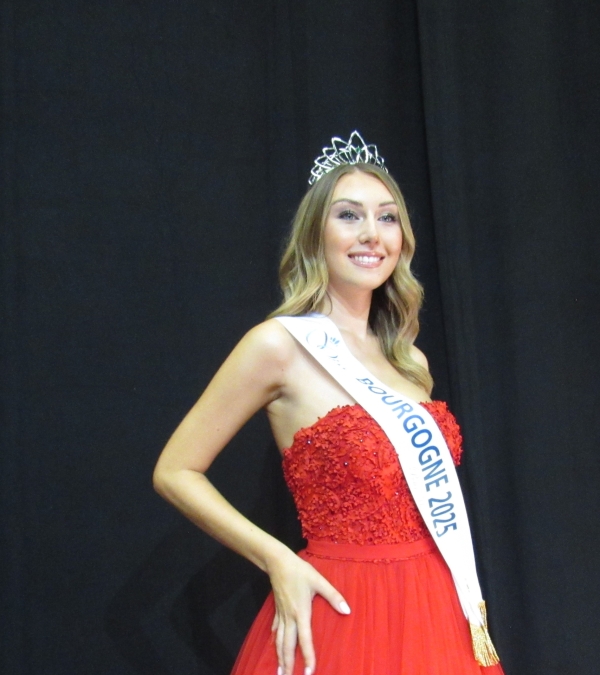 Charlène Laurin, Miss Saône-et-Loire devient officiellement Miss Bourgogne 2025
