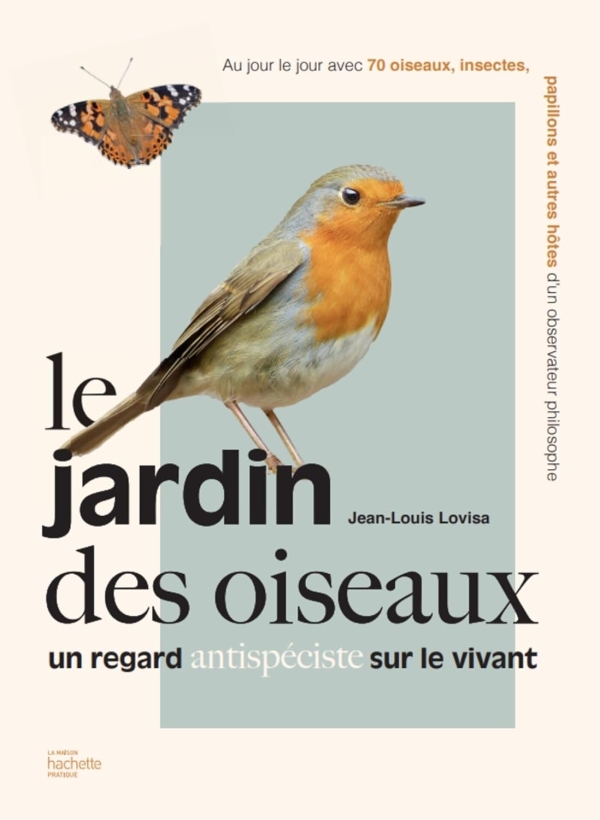 Jean-Louis Lovisa avec son livre idyllique et sans exclusive Le jardin des oiseaux devant ses lecteurs à Chagny le samedi 21 mars