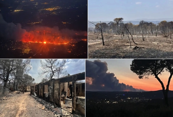 Incendies dans le Var : journée « critique » attendue ce jeudi, environ 2.500 hectares parcourus par le feu de Pontevès, tous les massifs fermés