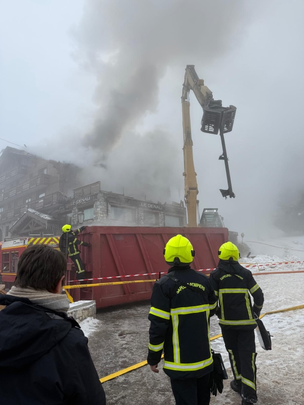 A Courchevel 1850, le point sur la situation après le terrible incendie 