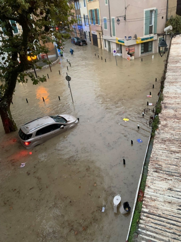 Les Bouches-du-Rhône submergés par les flots 