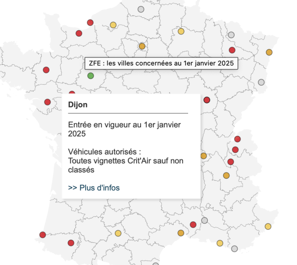 ZFE : qu’est-ce qui change vraiment pour les automobilistes au 1er janvier 2025 ?