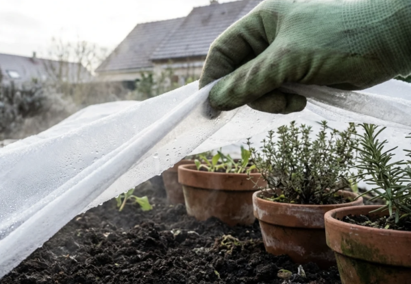 Faut-il arroser sous un voile d'hivernage en décembre ?