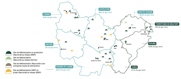 GAZ VERT - La Bourgogne-Franche Comté accélère pour renforcer sa souveraineté énergétique 