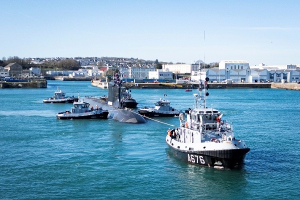 Début des essais à la mer du sous-marin nucléaire d’attaque (SNA) de Grasse