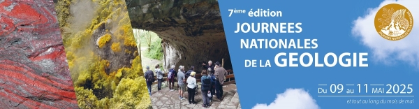 Découvrez tout le programme des Journées Nationales de la géologie du 9 au 11 mai 