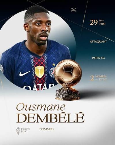 Ballon d'or : découvrez la liste des nommés pour l'édition 2026