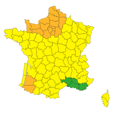 Tempête Goretti : 380 000 foyers actuellement privés d'électricité