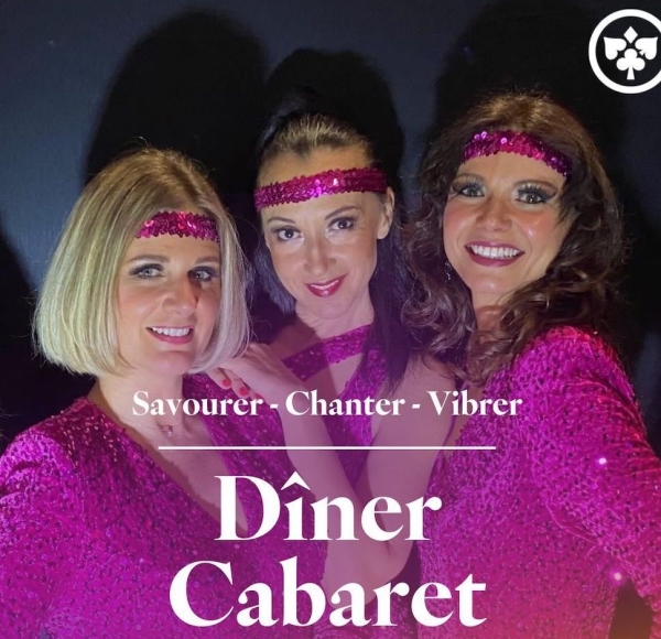Dîner-spectacle : la Soirée cabaret des années 60-70-80 au Casino de Santenay
