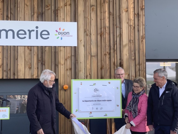 A Dijon, la légumerie a ouvert ses portes